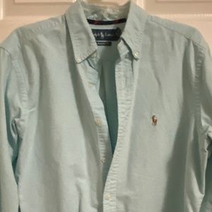 Polo Men's Long Sleeve Button-Down Oxford Shirt